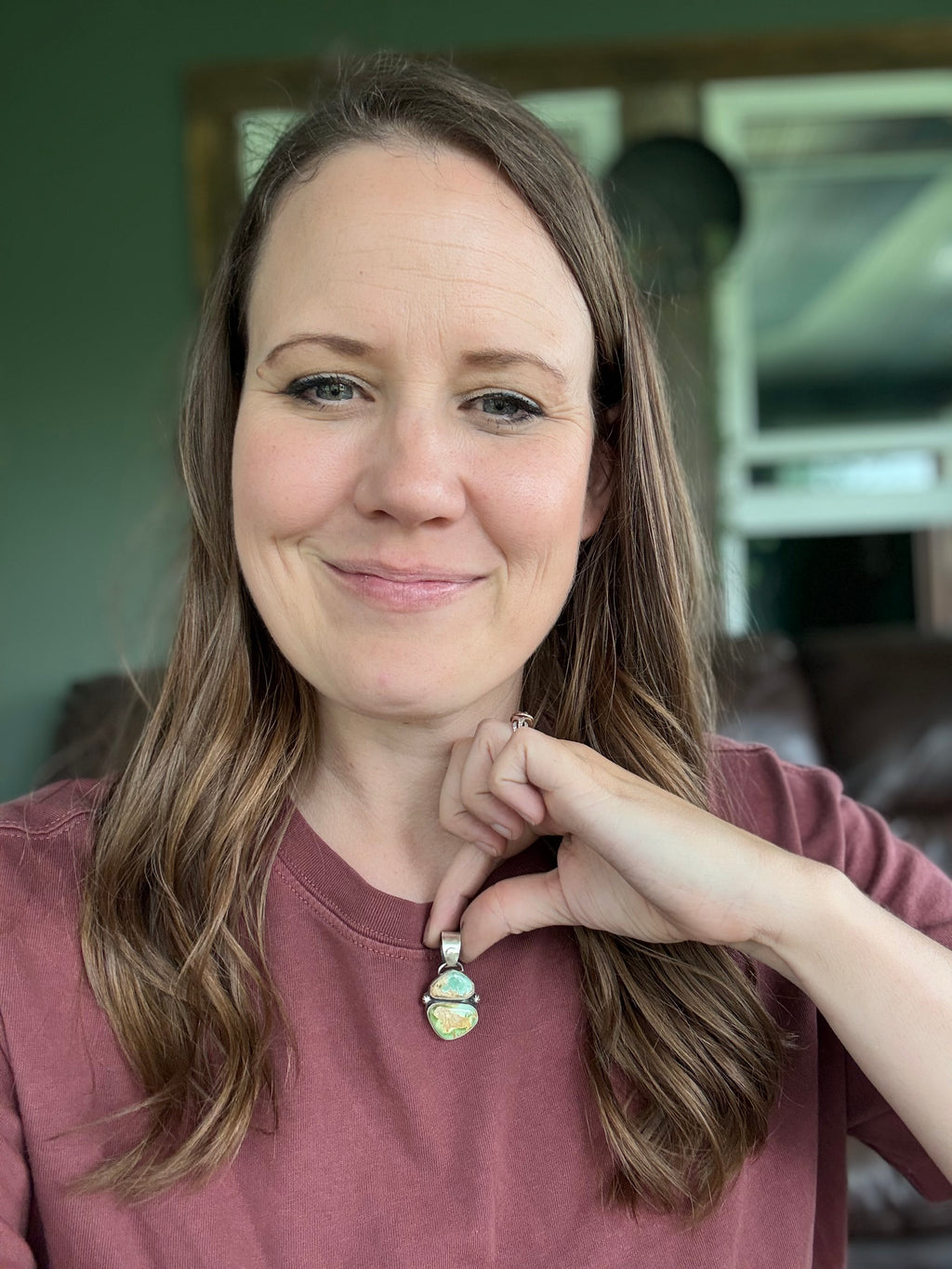 The Grass Cattle Pendant