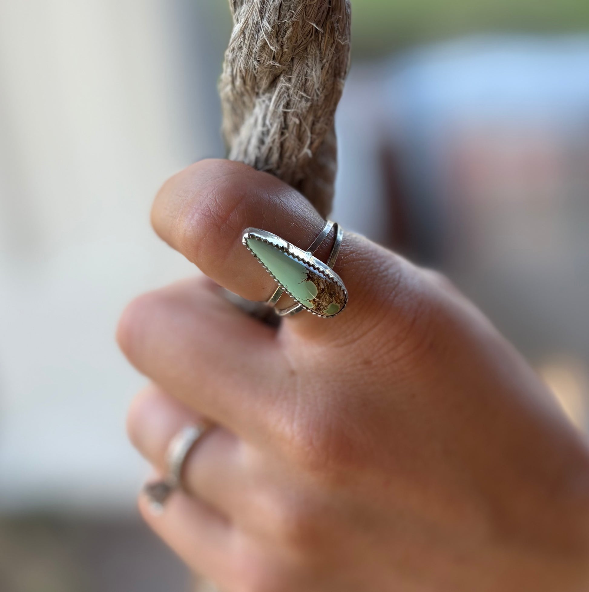 Prickly Pear Ring, Size 7